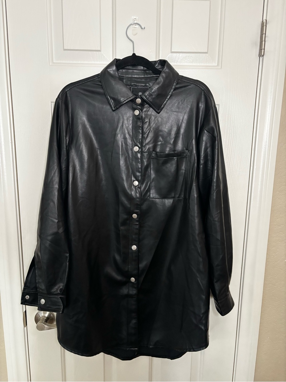 Bagatelle Black Faux Leather Jacket